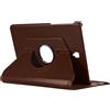 Lobwerk Smart Case Per Samsung Galaxy Tab S4 10.5" SM T830 T835 Custodia 360° Marrone