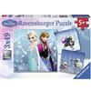 Ravensburger - Puzzles Disney Frozen B Confezioni Da 3 | Puzzle Bambini 5 Anni O