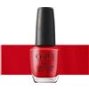 OPI Nail Laquer Holiday 25 Red Velvet Vixen 15ml - smalto OPI rosso