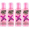 Crazy Color Pinkissimo no 42, 100ml X4