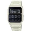 Casio Orologio Casio CA-53WF-8B Data Bank Calculator Ivory White Retro Digital CA-53WF