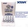 XTAR 4 batterie AAA litio ricaricabili pile 1,5v pila ministilo XTAR 1620mWh batteria