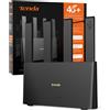 4G08 Router 4G+, Router Wifi Con SIM, Modem 4G AC1200 Dual-Band, LTE Mobile CAT6