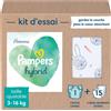 Pampers - Harmony Hybrid Trial Pack 1 pannolino lavabile + 15 lenzuo jFdj