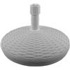 Adriatic Base per ombrelloni da giardino 30 Litri 30x58x15h Bianco 4530 Adriatic