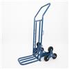 Ecovelò Carrello Portapacchi MAX 150KG Saliscale 6 Ruote Portapacchi Pieghevole Acciaio