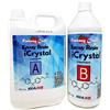 Resin Pro RESINA EPOSSIDICA ICRYSTAL 3 KG Ideale per la creazione di gioielli River