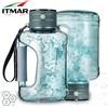 Bottiglia Acqua Idrogeno Portatile Ionizzatore 350ml – Generatore Elettrolisi 12000 PPB Con Indicatore LED, Ricarica USB, Idratazione Arricchita