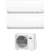 Fujitsu Condizionatore Dual Split Fujitsu Kj 7+7 Con Aoeg14kbca2 R-32 Wi-Fi