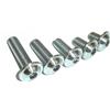 Jaybeebikerbits M8 Mountain Bike Titanio Presa Bottone Flangia Allen Bulloni Esagonale Viti