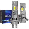 H7 LED 110W 50000LM Lampadine, 30-Chip CSP 700% 6500K Bianco Freddo Lampadina H7