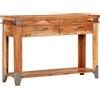 vidaXL Comodino in Legno Massello di Acacia Madia Armadietto Misure Diverse vidaXL