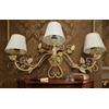 ALD Applique da ingresso a 3 luci stile fiorentino lampada da parete classica e14