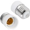 Caldarax E27 a E14 Socket Converter, Adattatore Portalampada da E27 a E14, Adatto per Lam