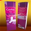 CAREFREE 10 pacchi (240 Proteggi Salva Slip) Carefree Plus Long Controllo Odori Salvaslip