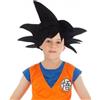 Chaks Parrucca nera Goku Sayan Dragon Ball Z cosplay bambino