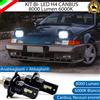 KIT FULL LED PER VOLVO 480 LAMPADE LED H4 6000K BIANCO GHIACCIO NO ERROR