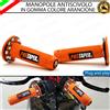ESL MANOPOLE MANUBRIO MOTO CROSS ARANCIONE GOMMA PER KYMCO VISAR 125 2020