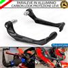 ESL PARALEVE DI PROTEZIONE FRENO FRIZIONE CARBON LOOK ALLUMINIO PIAGGIO BEVERLY 200