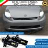 KIT FULL LED PER DAIHATSU SIRION LAMPADE LED H4 6000K BIANCO NO AVARIA LUCI