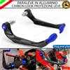 ESL PARALEVE PARA LEVE FRENO FRIZIONE CARBON LOOK BLU PER PIAGGIO BEVERLY 200
