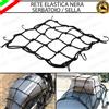 ESL RETE ELASTICA PORTA OGGETTI SERBATOIO MOTO SCOOTER PER HONDA NX 650 DOMINATOR