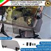 ESL DEFLETTORE PARABREZZA CUPOLINO NERO FUME' REGOLABILE PER PIAGGIO X7 300