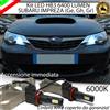 ELT KIT FULL LED PER SUBARU IMPREZA LAMPADE ABBAGLIANTI LED HB3 6000K NO ERROR