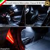 KIT LED INTERNI MERCEDES CLASSE B W246 PARASOLE + POSTERIORE + BAGAGLIAIO 6000K