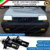 KIT FULL LED PER RENAULT 5 LAMPADE LED H4 6000K BIANCO NO AVARIA LUCI