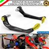 ESL PARALEVE PARA LEVE FRENO FRIZIONE CARBON LOOK ORO PER YAMAHA XC 300 VERSITY