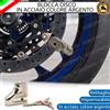 ESL BLOCCA DISCO BLOCCADISCO IN ACCIAIO INOX ARGENTO PER BMW K 1200 R