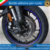 ESL PROFILO BLU BORDO ADESIVO PER RUOTE CERCHI MOTO SCOOTER PER HONDA SH 300