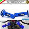 ESL MANOPOLE MANUBRIO MOTO CROSS BLU GOMMA PER KYMCO STRYKER 125 2000-2002 OFF