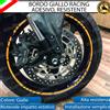 ESL CONTORNO PROFILO GIALLO BORDO ADESIVO RUOTE CERCHI PER HARLEY TRIKE 114 TRI