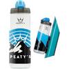 Peaty's x Fidlock Lockin Borraccia magnetica per bicicletta con supporto - Borraccia da 600 ml per bicicletta e sistema di supporto Fidlock, Alternativa premium al portabevande, Twist & Release