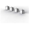 Brollitest Piedini assorbitori HiFi, 33 x 22 mm, 4 piedini per (Z4q)