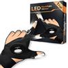 HanPure Guanti Impermeabili Con Luce Led Per Pesca Caccia Lavori Notturni