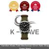 Hamilton Cinturino Nato Hamilton Khaki Field meccanico 42 mm verde nero espresso
