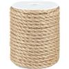 20M Corda Di Canapa,8Mm Naturale Iuta Spago,Corda Artigianale,Spago Juta Corda C