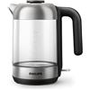 Philips Bollitore Elettrico HD9339/80 in Vetro trasparente, con Spia