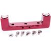 ProForm Ponte Ponte, Magnetico, Fori Fino a 4-1/2, Alluminio, anodizzato Rosso, ciascuno