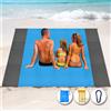 Does not apply Coperta Da Spiaggia 250 X 200 Cm Impermeabile, Tappetino Da Spiaggia Stuoia Spia