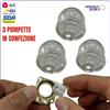 ricambi POMPETTA primer BENZINA CARBURATORE MOTOSEGA DECESPUGLIATORE tagliasiepe