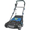 HYUNDAI 65485 Spazzatrice Elettrica 1800W per Erba Prato Sintetico con Cesto 45L