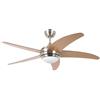 Vinco VENTILATORE DA SOFFITTO MOTORE DC 50W DIAMETRO 130cm CON LUCE LED + TELECOMANDO