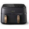 Philips Cottura Friggitrici CESTELLO DUAL CAPIENZA 9L (6+3)