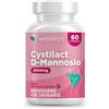Wesalys D Mannosio Puro 2000mg | Cistite, CYSTILACT® - 60 CAPSULE con Mirtillo Rosso, Pr