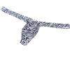 Per Zebra Motivo Uomo Perizoma Intimo Vita Bassa Elasticizzato Rigonfiamento Pou