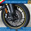ESL PROFILO ORO BORDO ADESIVO RUOTE MOTO PER HARLEY DAVIDSON 114 TRI GLIDE ULTRA